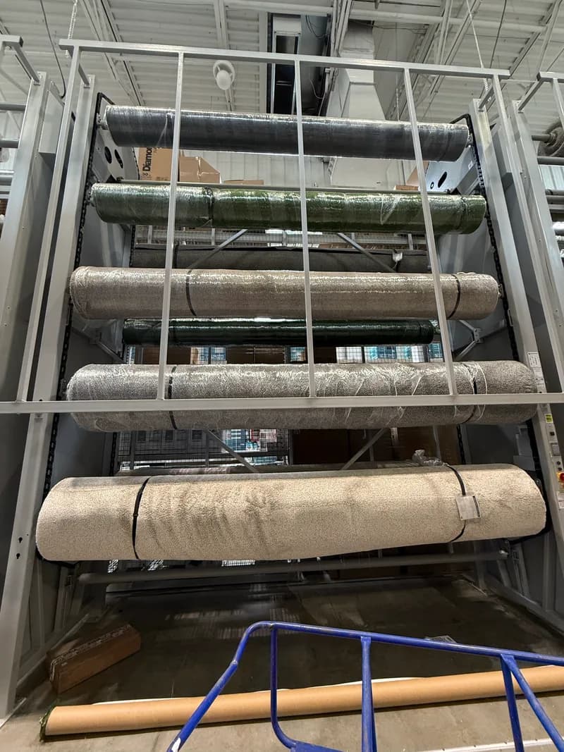Storage equipment field work used while install procedures are written